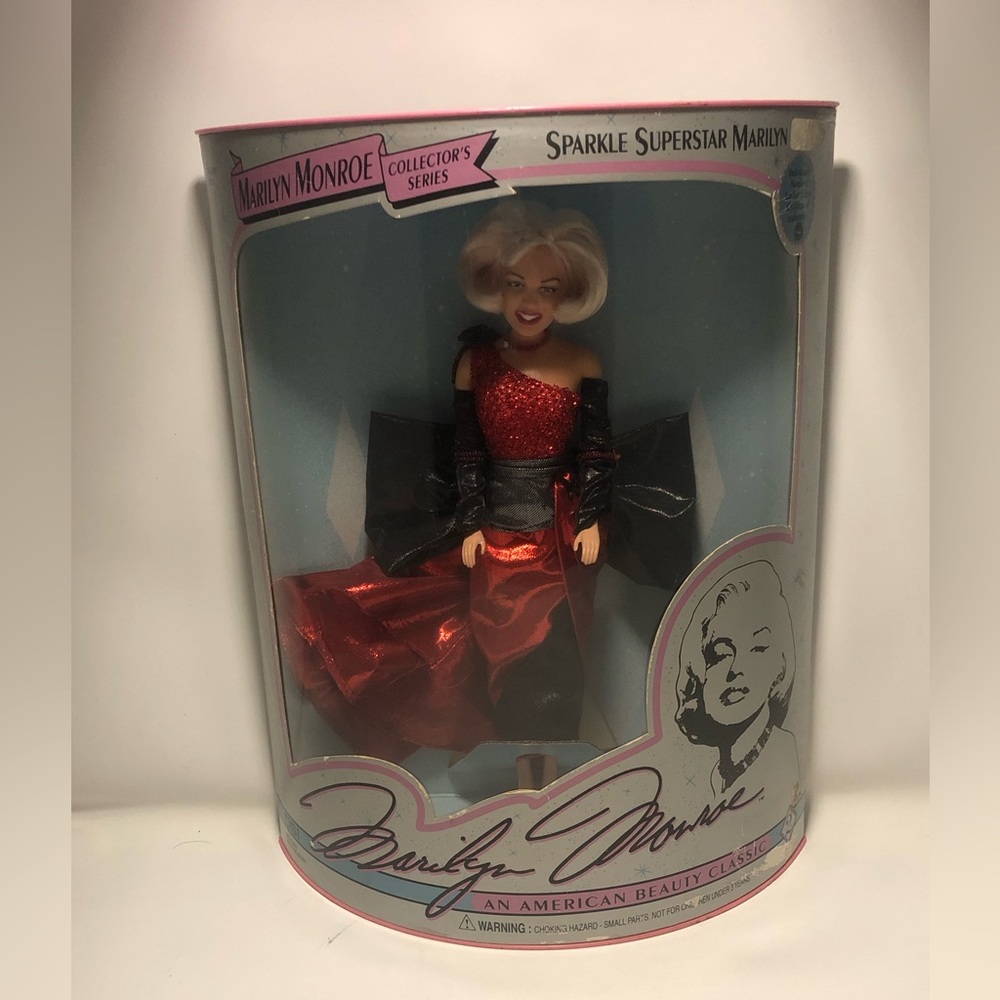 Marilyn Monroe Collector's Doll in Red and Black